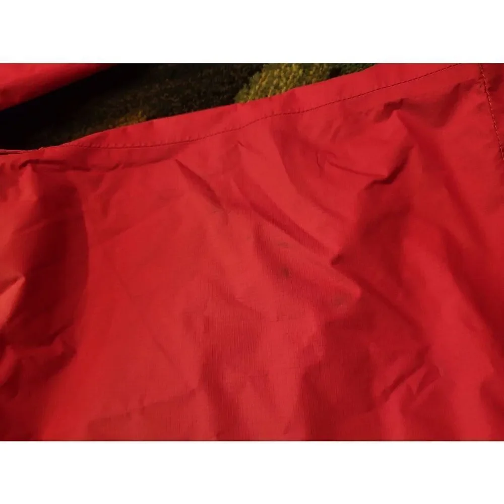 The North Face Venture Hyvent Rain Jacket Hiking Outdoors Red Men's XL - Picture 8 of 8